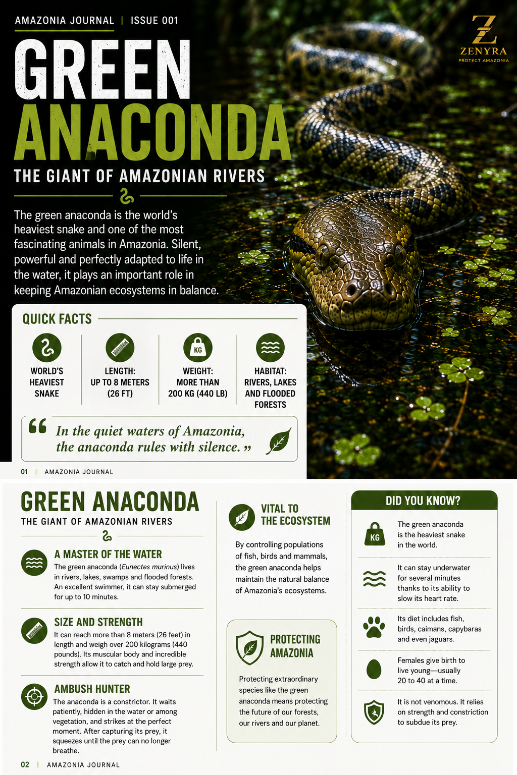 GREEN ANACONDA